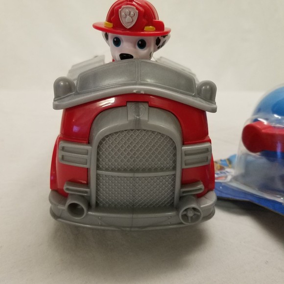 Fire Truck Paw Patrol Fire Engine Truck Dog Fireman Marshall & night light - Picture 6 of 7